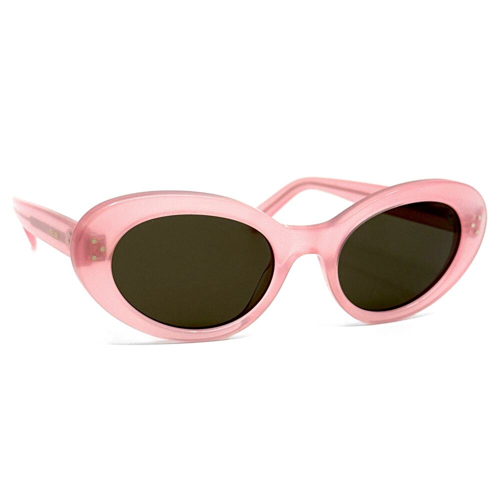 Celine Pink Oval Sunglasses